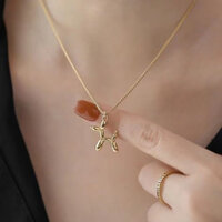 Dây chuyền Titan không đen gỉ thiết kế đơn giản phối mặt hình cún dễ thương CT2