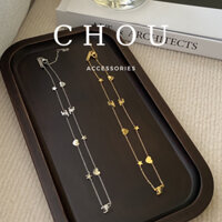 Dây Chuyền Titan, Lắc Tay Titan Chữ X Trái Tim, Ngôi Sao | CHOU ACCESSORIES |