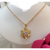 Dây chuyền titan mạ vàng 18k không rỉ , không bạc màu,kiểu dáng đẹp