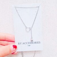 Dây chuyền titan mèo xinh phối chuông không gỉ