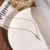 Dây chuyền Titan nữ Nhà Của Cám hình thánh giá - Không đen gỉ, bền màu