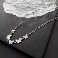 Dây Chuyền Titan Thép Không Gỉ, Dây Chuyền Nữ Bướm Xinh Thời Trang
