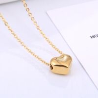 Dây Chuyền Trái Tim Titan Không Đen TT 1727 - Vàng