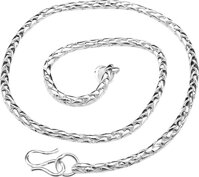 Dây Chuyền Trẻ Em Bằng Bạc Ta - Bạc Hiểu Minh DTE045 4,5 Chỉ