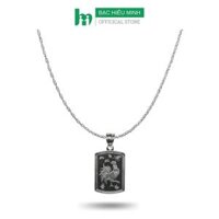 Dây Chuyền Trẻ Em Trẻ Con Tuổi Dậu Con Gà Bạc Hiểu Minh DTE024