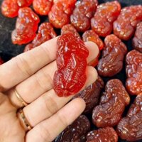 Dây chuyền tỳ hưu màu đỏ m.não kèm dây dù đeo cổ