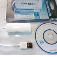 Dây chuyển USB 2.0 ra Lan RJ45 10-100Mbps - Đoạn dây - 516