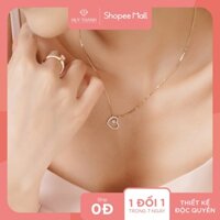 Dây Chuyền Vàng 10k DCMAMD506B Huy Thanh Jewelry