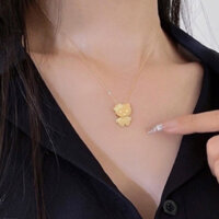 Dây chuyền vàng titan HELLO KITTY cute không gỉ mạ vàng 18K[NY001]