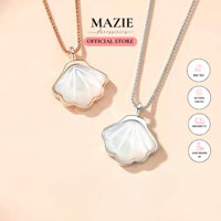 Dây chuyền vòng cổ nữ BẠC thật 925 Mazie Accessories vỏ sò quà tặng valentine bạn gái sinh nhậtMN033