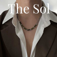 Dây Chuyền/ Vòng Cổ Thép Không Gỉ Unisex Green Bamboo thesolvn