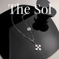Dây Chuyền/ Vòng Cổ Thép Không Gỉ Unisex Arrow Pendant thesolvn