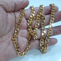 Dây chuyền xích nam mạ vàng 18K GP Gold Plated Nhật trang sức second hand