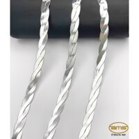 Dây chuyền xoắn bạc cao cấp