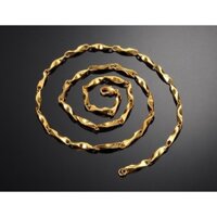 Dây chuyền xoắn nam 24k cao cấp phong cách ITALY new