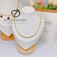 Dây chuyền/Vòng cổ titan mì ép