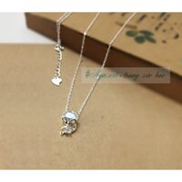 Dây cổ mặt Hồ ly- Trang sức bạc Agn.art silver