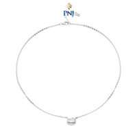 Dây cổ trẻ em Bạc PNJ ❤️ HELLO KITTY 0000H000016