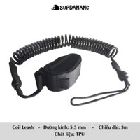 Dây coil leash ván chèo SUP 5.5mm