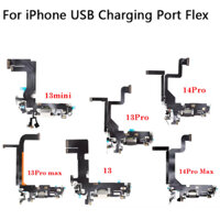 Đáy Cổng Sạc Dock Cho iPhone 13 14 15 Pro Max Mini USB Cắm Đầu Nối Sạc Có Micro Tai Nghe Jack Âm Thanh Cáp Mềm