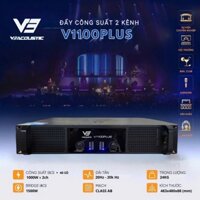 Đẩy công suất 2 kênh V1100 Plus 40 sò ,công suất 1000w