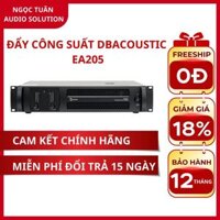 Đẩy Công Suẩt 2 Kênh Dbacoustic EA205-Class H, 500W/CH (8Ω) và 700W/CH (4Ω) -Đẩy 2 kênh karaoke