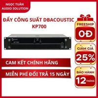 Đẩy Công Suất 2 Kênh Dbacoustic KP700-Class H,700W/ CH/ 8Ω và 900W/ CH/ 4Ω-Đẩy 2 kênh Karaoke