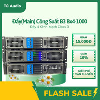 Đẩy công suất B3 BX4 - 1000w, Mạch công suất class D hiệu năng cao gọn nhẹ chất âm sạch nét