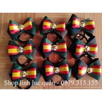 Dây cột tóc các ngành binh chủng Bộ đôi Cong an - Rằn ri k20