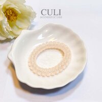 Dây cột tóc lò xo co giãn, nhựa dẻo xoắn nhiều màu xinh xắn - Culi accessories - Mẫu 1