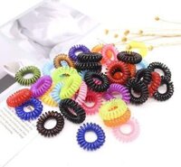 Dây Cột Tóc Lò Xo Combo 10 cái  Màu ngẫu nhiên