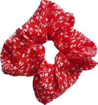 Dây cột tóc scrunchies dễ thương - HD58 đỏ