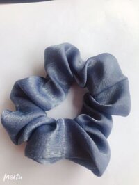 DÂY CỘT TÓC VẢI SCRUNCHIES SATIN MỜ HOT TREND, chất liệu satin mờ PK213 - PK213 PERI