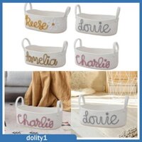 Dây Cotton Giỏ Kệ Giỏ Tổ Chức Mở Đĩa Để Tổ Chức Khay Bát Cho Mỹ Phẩm Đồ Chơi May Bộ Dụng Cụ Trang Trí Nhà Tủ Quần Áo