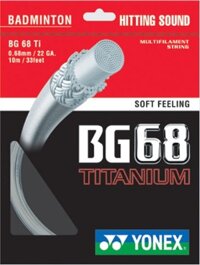 Dây Cước Căng Vợt Cầu Lông Yonex BG 68 Titanium – ÂM THANH MẠNH | BG 68 Ti      | Yonex