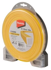 Dây cước cắt cỏ vuông đơn (màu vàng) 3mm-44m Makita E-02886