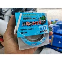 Dây Cước Câu Cá MONSTER KING POWER 150m Tàng Hình - DC150M009