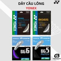 Dây cước cầu lông yonex BG 5 Match,yonex BG 6, yonex BG 65, yonex BG 66 Ultimax( màu ngẫu nhiên)