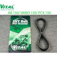 Dây curoa 2 mặt PCX 150 2010 đến 2017 /VARIO 150 2015-2016-2017 VITAL Thái Lan hàng cao cấp đi được trên 30 ngàn Km