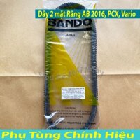 Dây curoa Bando 2 mặt răng FDC Honda Air Blade 125cc 2016, PCX 2018, Vario 2016 ( Ấn Độ )