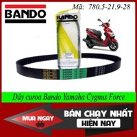 Dây curoa Bando xe tay ga Yamaha Cygnus Force (Mã số 780.5-21.9-28)