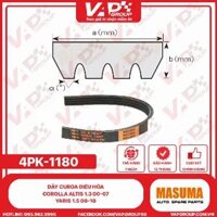 Dây Curoa Điều Hòa Corolla Altis 1.3 00-07 , Yaris 1.5 06-16