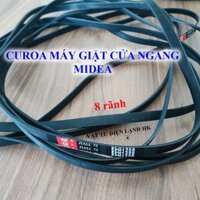 Dây curoa máy giặt sấy lồng ngang - đai culoa cửa trước EPH 1258 EPH1258 MIDEA MEDIA 8 rãnh