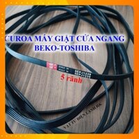 Dây curoa máy giặt sấy lồng ngang - đai culoa cửa trước 5EPJ 1239 5EPJ1239 BEKO TOSHIBA TÔ BE KO 5 rãnh