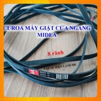 Dây curoa máy giặt sấy lồng ngang - đai culoa cửa trước EPH 1258 EPH1258 MIDEA MEDIA 8 rãnh