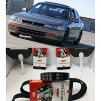 Dây curoa máy phát điện Honda Accord 92 93 đai truyền động kéo lạnh lốc block nén xe hơi ô tô 5PK1110 Bando Nhật 90 91