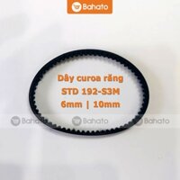 Dây curoa STD 192-S3M bản 6mm - 10mm (dây curoa răng - Timing Belt)