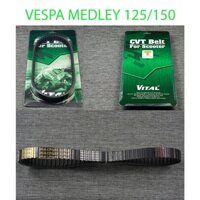 Dây curoa VESPA PIAGO MEDLEY 125 -150 hiệu VITAL - Day curoa cao cấp chính hãng Thái Lan đi được trên 40.000 Km