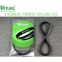 Dây curoa YAMAHA DYLAN 125 ,CYGNUS, FROCE hiệu VITAL- Dây curoa VITAL chính hãng, hàng Thái lan chất lượng cao