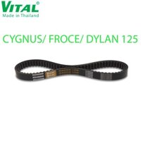 Dây Curoa Yamaha DYLAN 125, CYGNUS, FROCE  hiệu VITAL - Dây curoa VITAL KEVLAR MADE IN Thái Lan